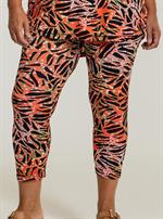 Gozzip - Merete 7/8 dels Leggings, Multi Koral Print